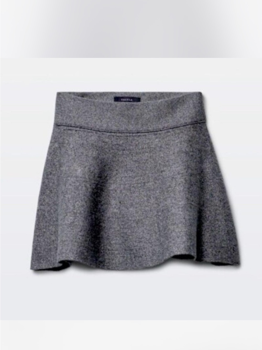 Talula by Aritzia Grey Knit Mini Skirt